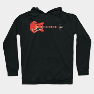 Pixel Red Pixie Guitar Hoodie